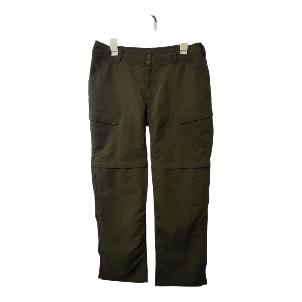The North Face Olive Green Convertible Cargo Pants